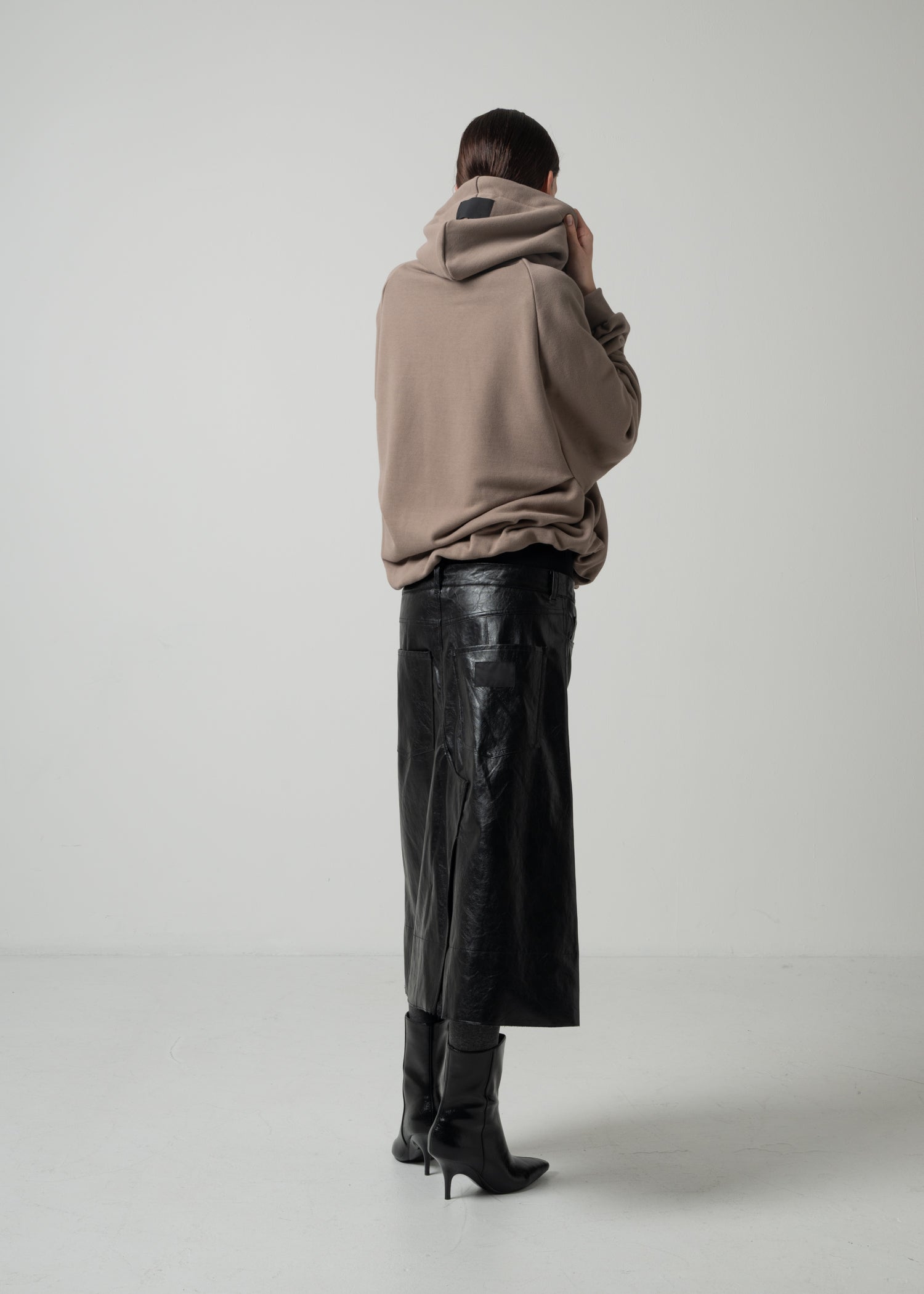 15 OLIVETTE ZIP UP HOODIE / ECO COTTON TERRY - C15