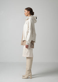 15 OLIVETTE ZIP UP HOODIE / ECO COTTON TERRY - C15