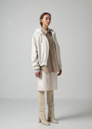 15 OLIVETTE ZIP UP HOODIE / ECO COTTON TERRY - C15