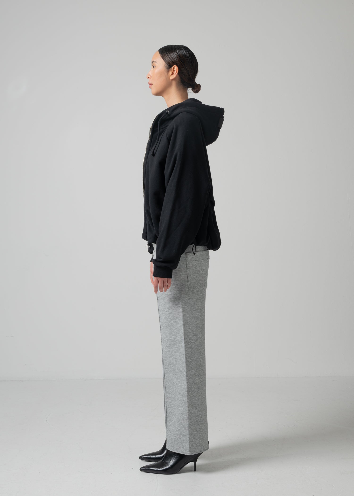 15 OLIVETTE ZIP UP HOODIE / ECO COTTON TERRY - C15