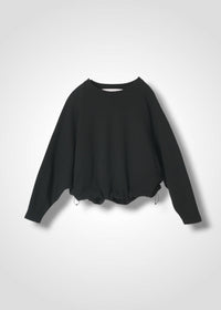 16 OLIVER PUFFY HEM TOP / ECO COTTON TERRY - C15