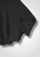 16 OLIVER PUFFY HEM TOP / ECO COTTON TERRY - C15