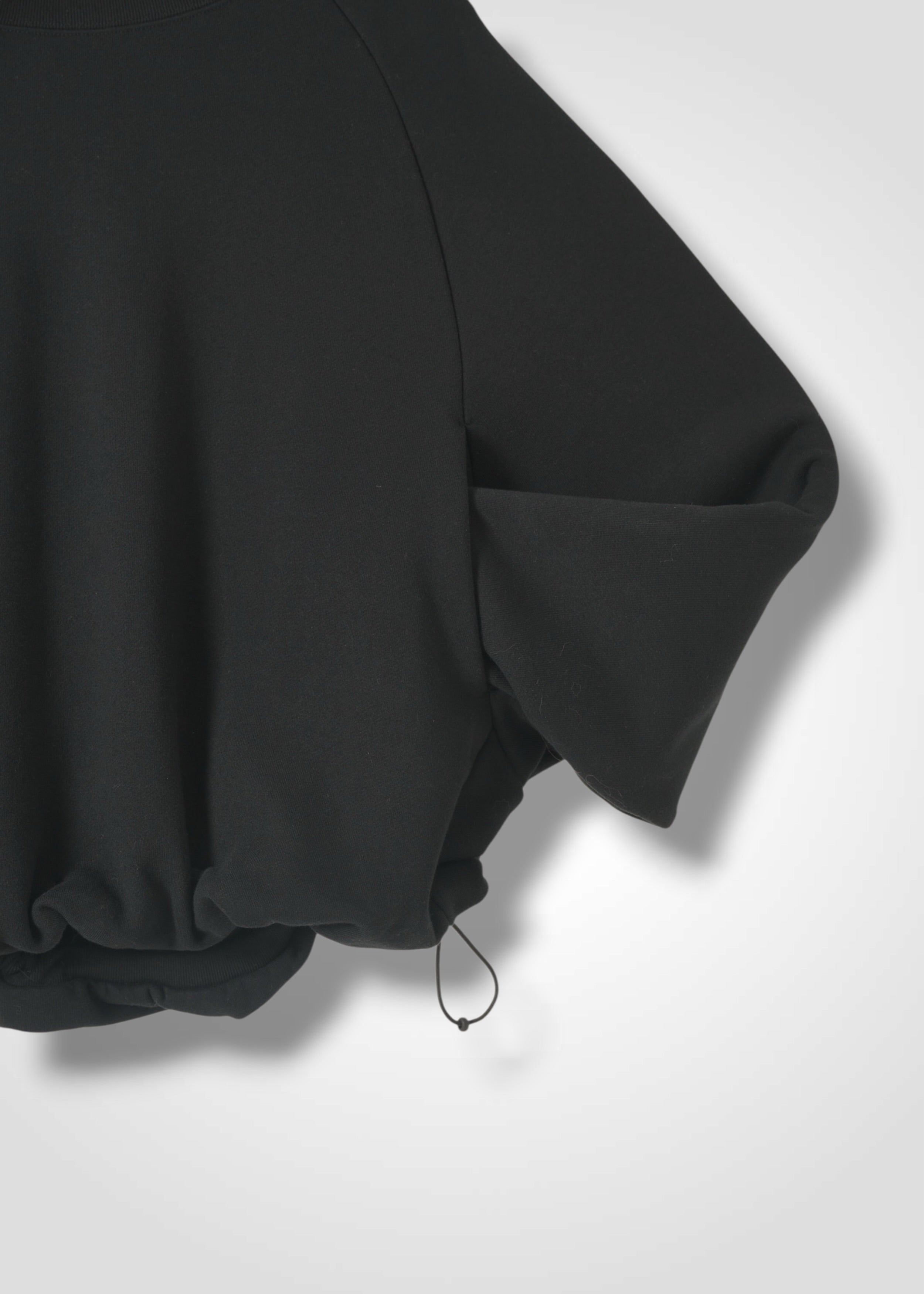 16 OLIVER PUFFY HEM TOP / ECO COTTON TERRY - C15