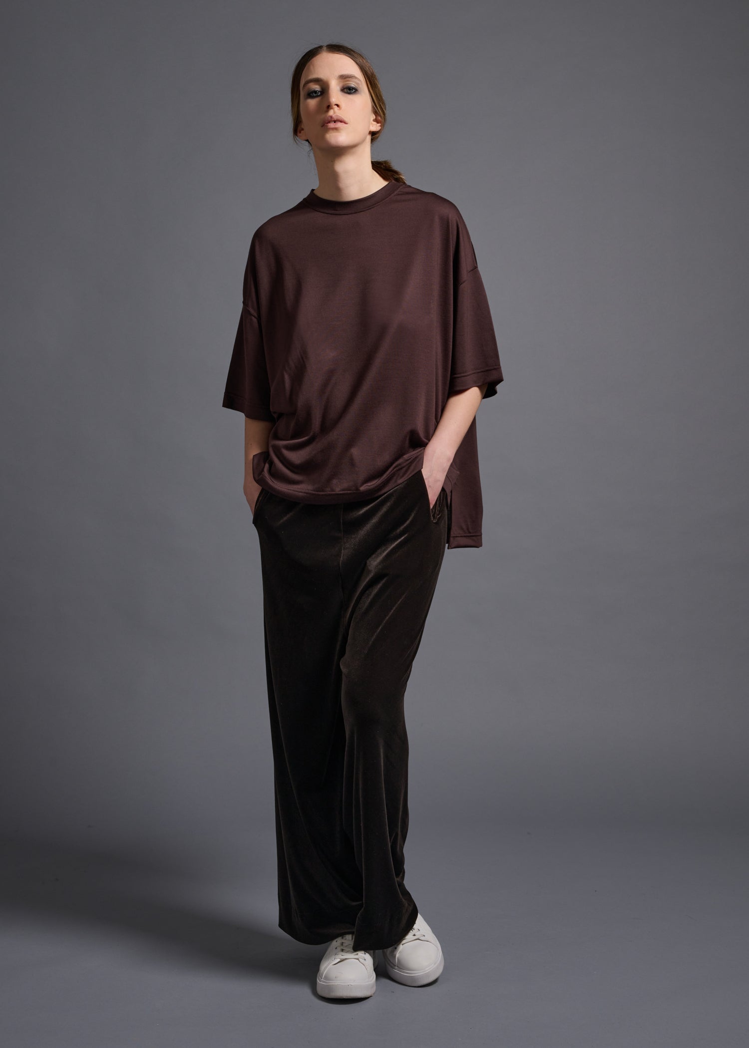 17 DELTA T SHIRT / WOOL PLATING JERSEY - C13