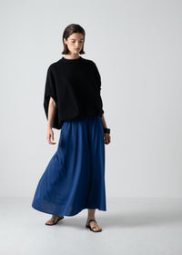 58 HALO SEMI-FLARE SKIRT / RECYCLE PE JERSEY - C10