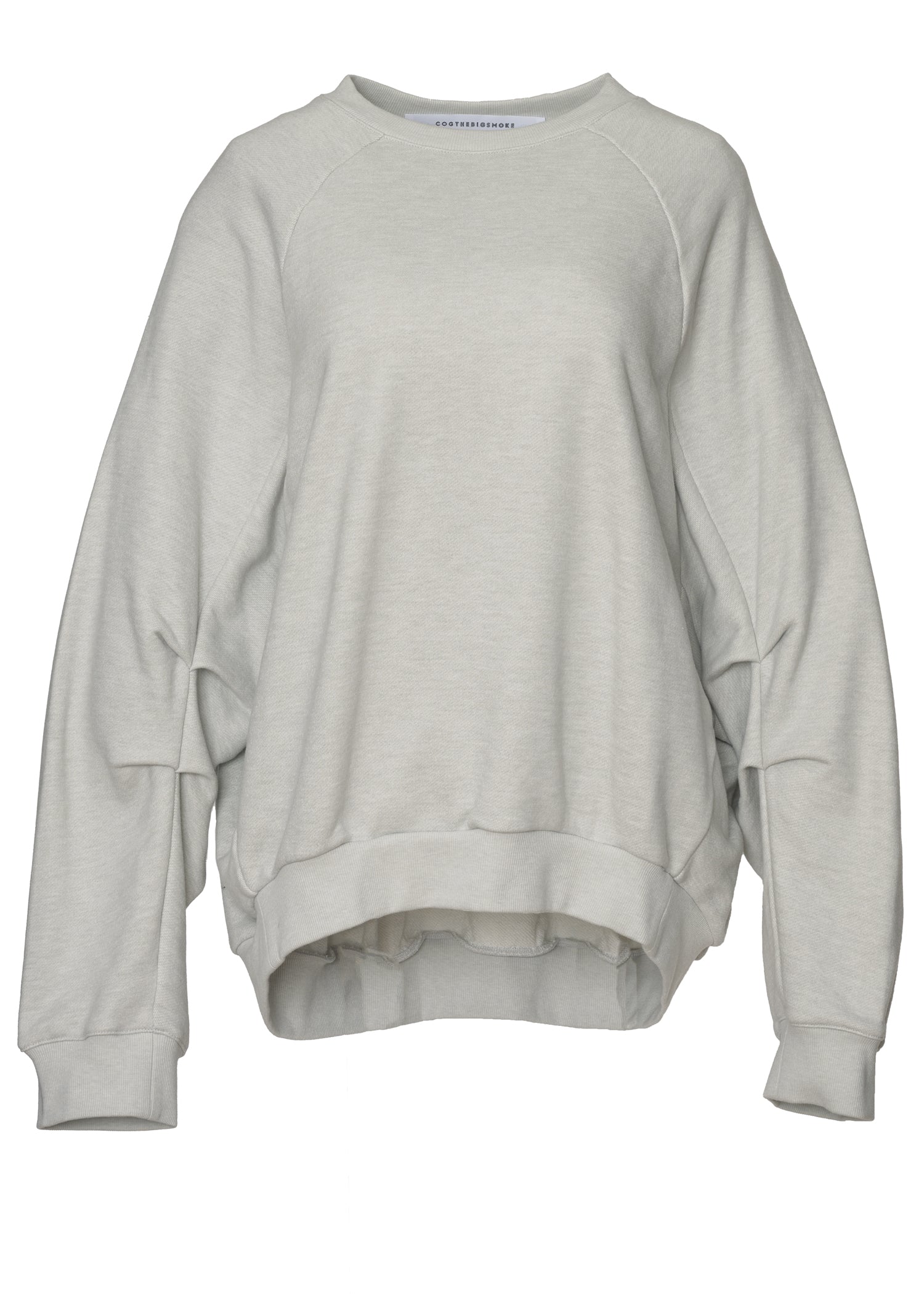 18 LEILA WIDE CUFF SWEAT SHIRT / HEAVT TERRY - C12