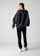 18 LEILA WIDE CUFF SWEAT SHIRT / HEAVT TERRY - C12