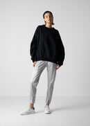 18 LEILA WIDE CUFF SWEAT SHIRT / HEAVT TERRY - C12