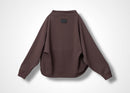 18 MELINA BOTTLE NECK SWEATSHIRT / HEAVY FRENCH TERRY - C13