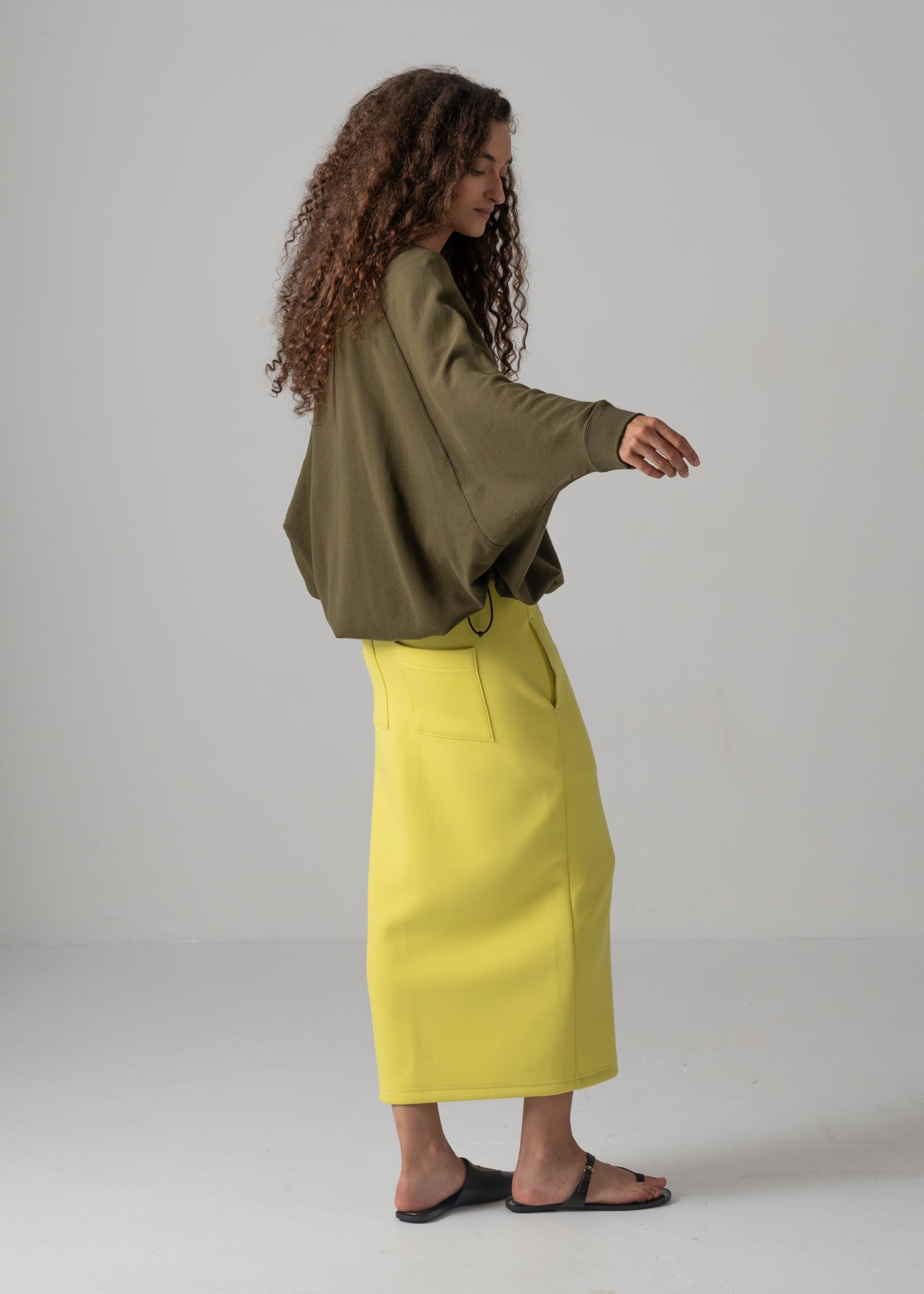 19 FIA SKIRT / COCOON JERSEY - C14