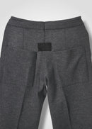 19 ORION WIDE-LEG TROUSERS / SUPER120S PURE WOOL SPONGY JERSEY - C15
