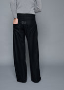 19 ORION WIDE-LEG TROUSERS / SUPER120S PURE WOOL SPONGY JERSEY - C15
