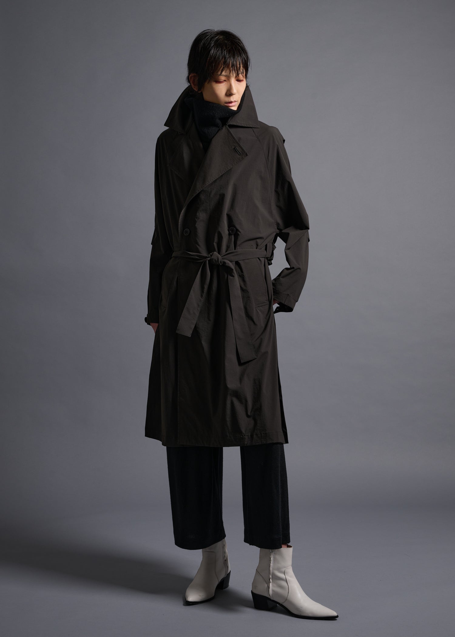 01 LAUREN PARACHUTE COAT / NY DRY WASH - C13