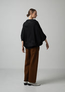 BELLE TOP / SUPER120S PURE WOOL SPONGY JERSEY - ONLINE STORE EXCLUSIVE
