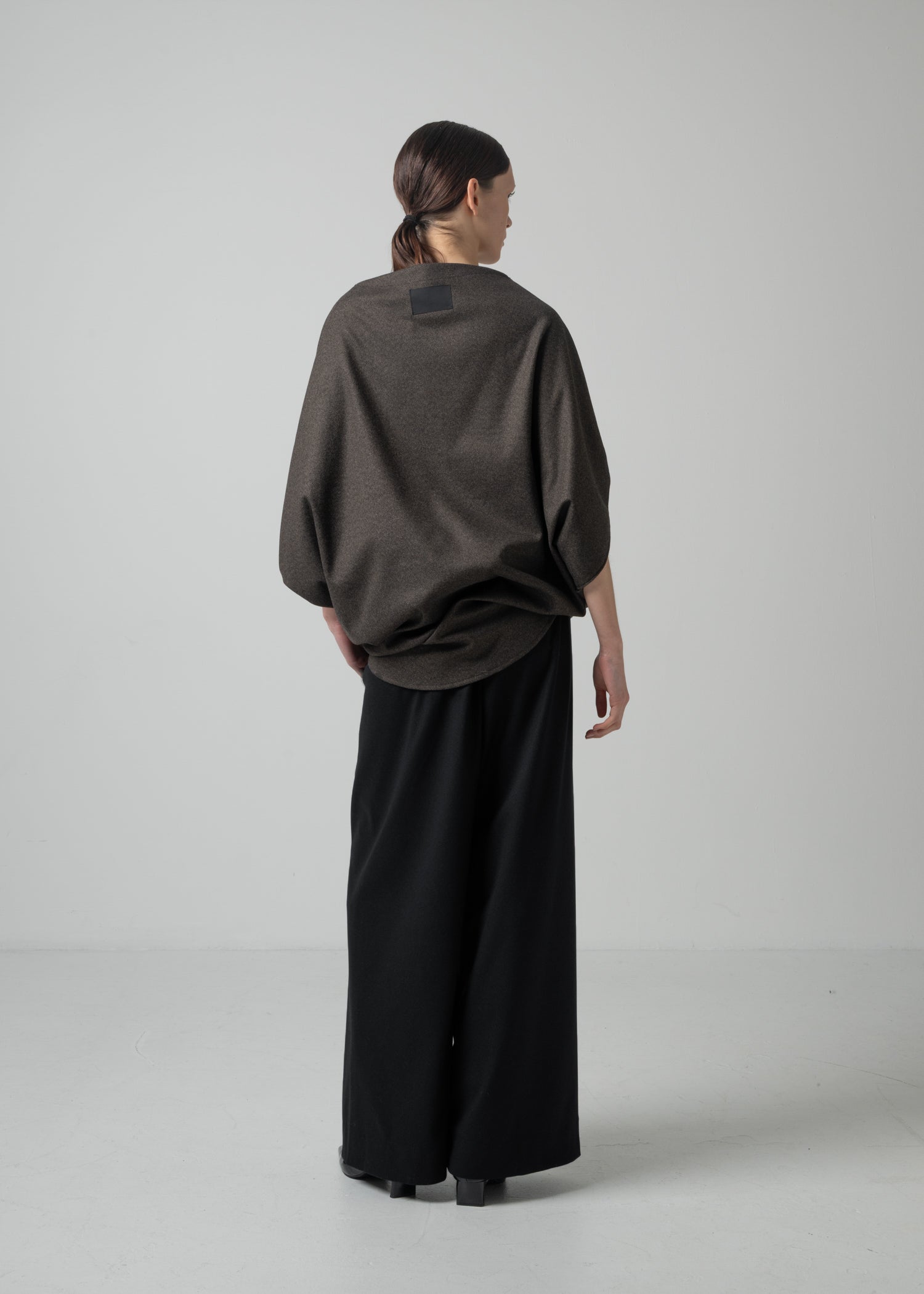 ALISON TROUSERS / SUPER120S PURE WOOL SPONGY JERSEY - ONLINE STORE EXCLUSIVE