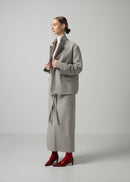 20 OWEN TAILORED JACKET / SOFT FLANNEL SUITING - C15