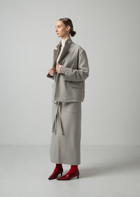 20 OWEN TAILORED JACKET / SOFT FLANNEL SUITING - C15