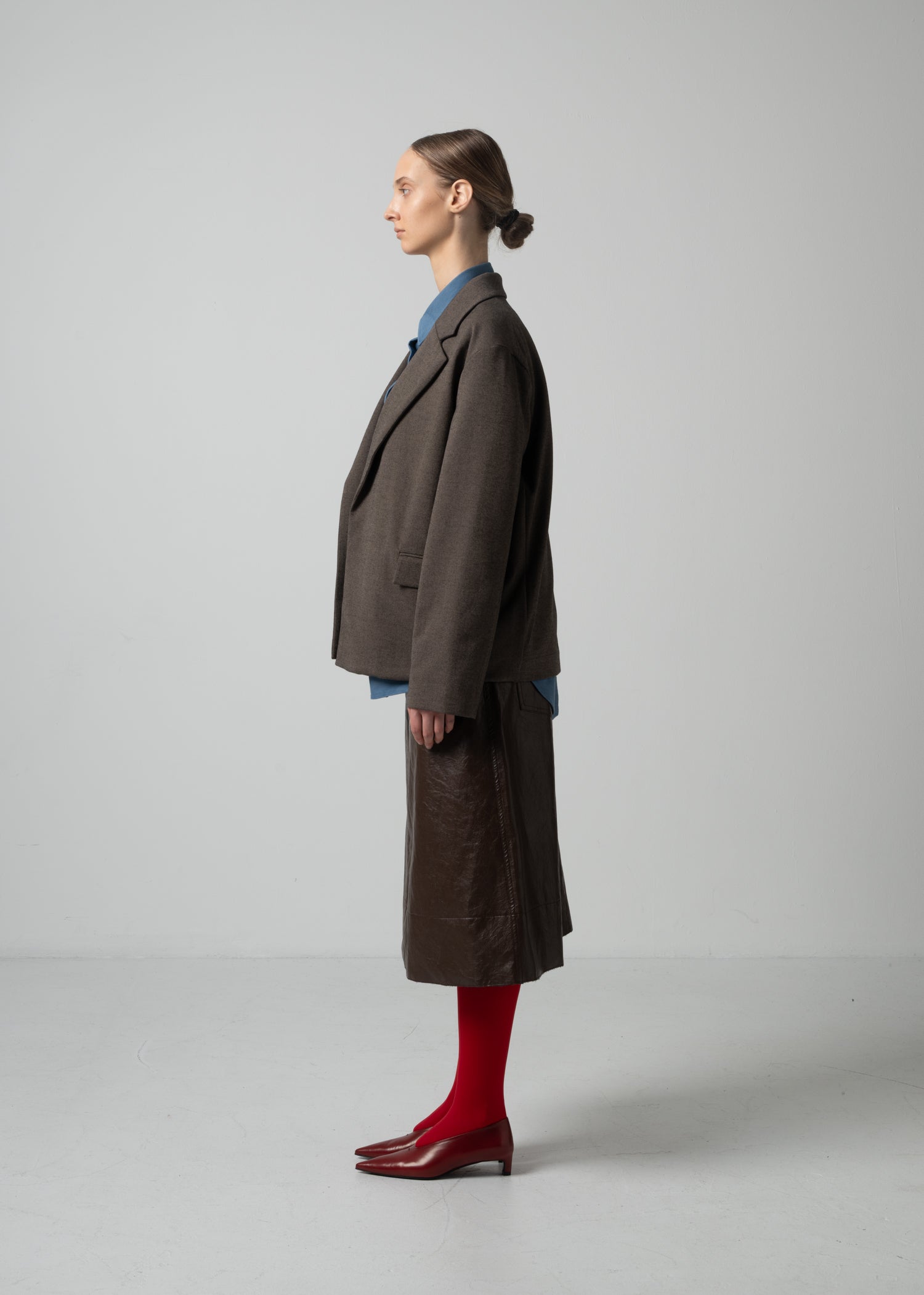 20 OWEN TAILORED JACKET / SOFT FLANNEL SUITING - C15