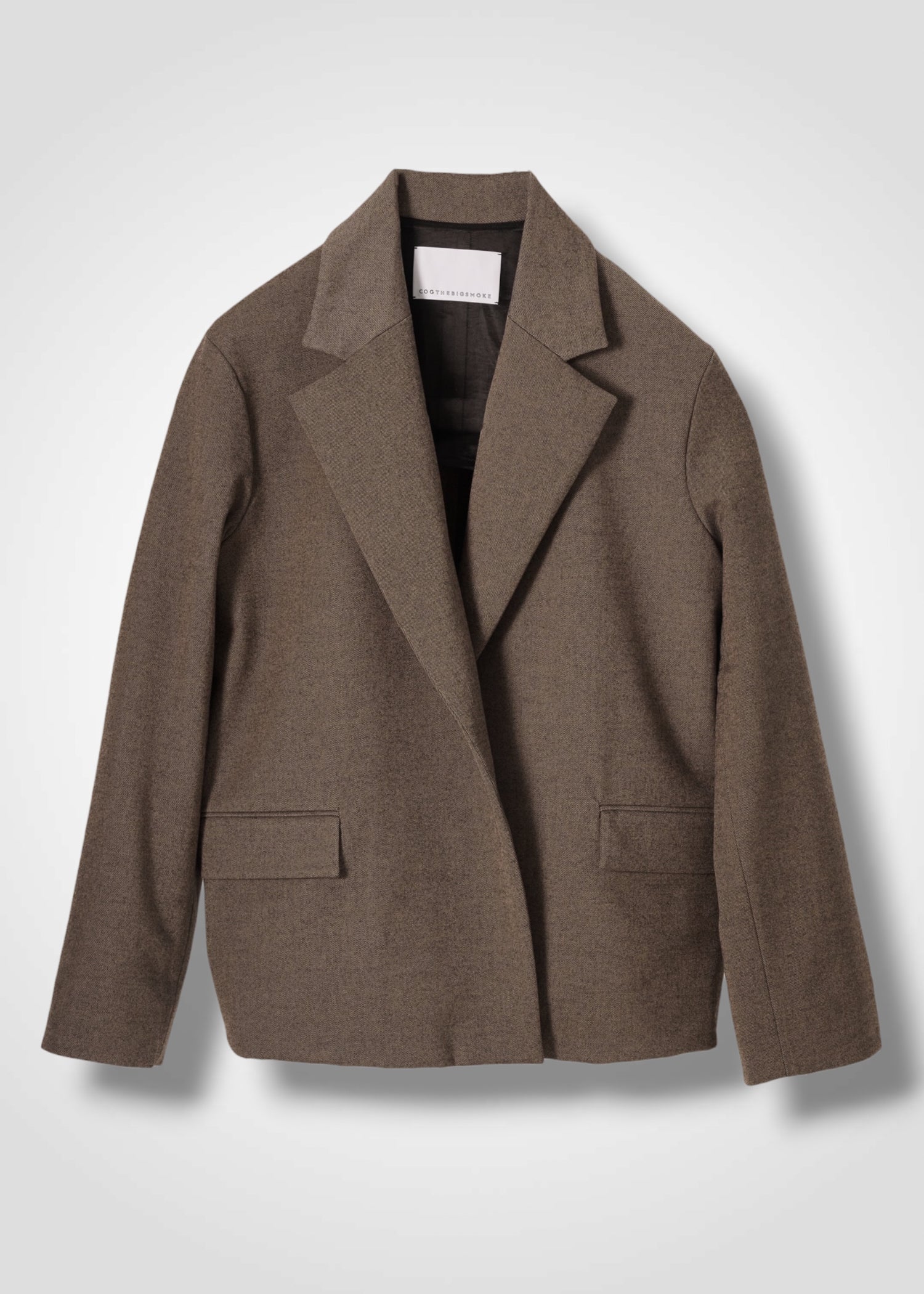 20 OWEN TAILORED JACKET / SOFT FLANNEL SUITING - C15