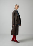 20 OWEN TAILORED JACKET / SOFT FLANNEL SUITING - C15