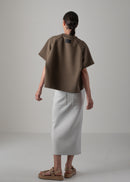 21 JEMMA T SHIRT / COCOON JERSEY - C14