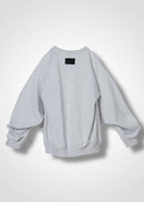 22 LEILA WIDE CUFF SWEAT SHIRT / COTTON HIGH GUAGE TERRY - C14