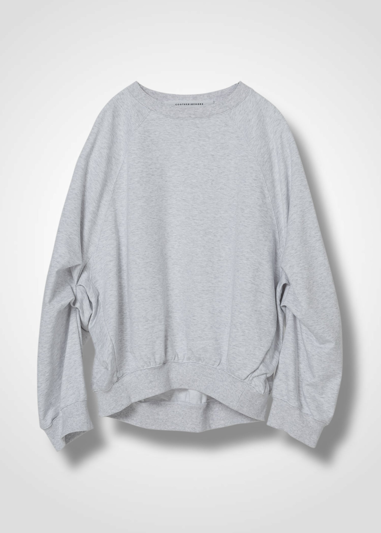 22 LEILA WIDE CUFF SWEAT SHIRT / COTTON HIGH GUAGE TERRY - C14