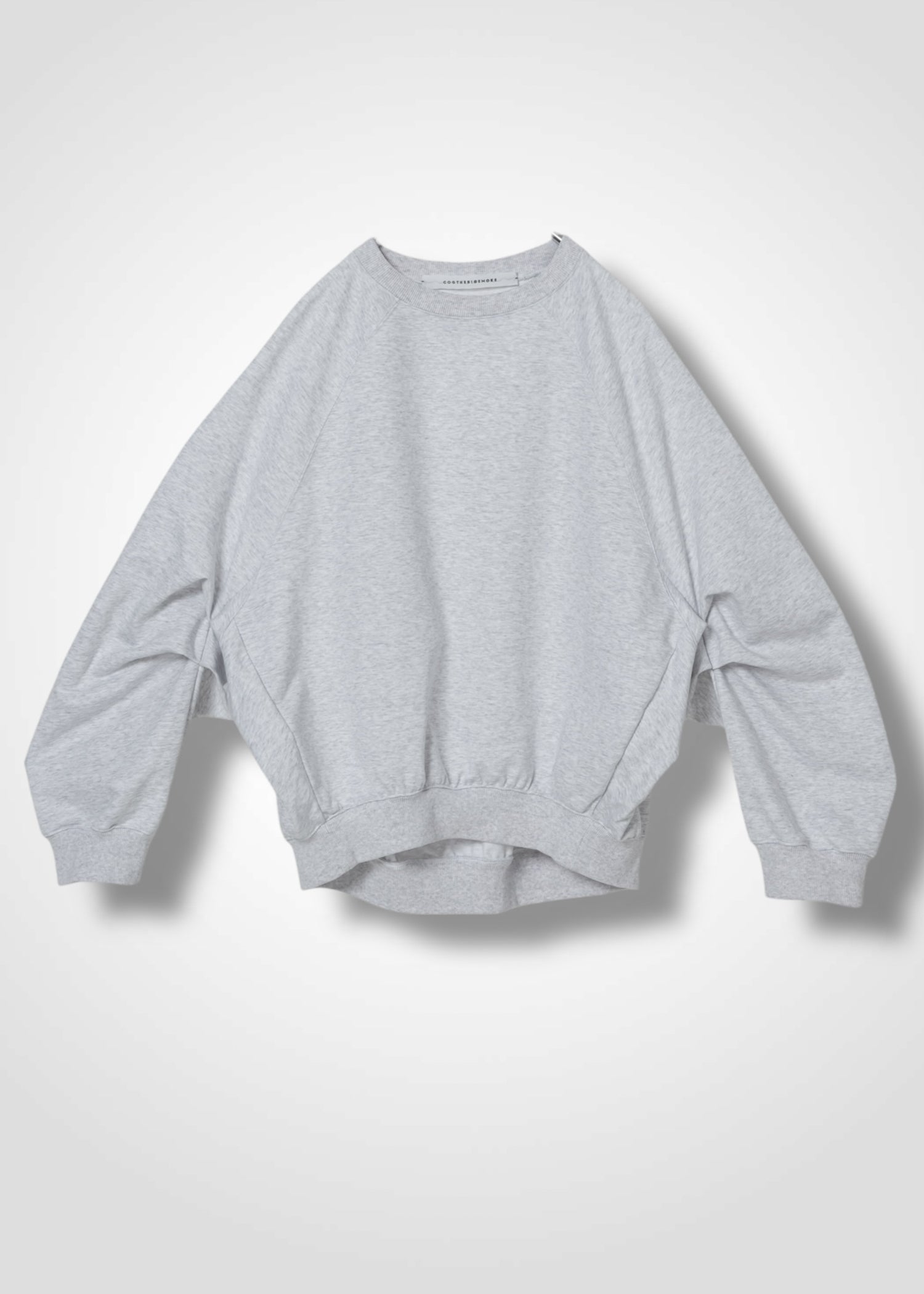 22 LEILA WIDE CUFF SWEAT SHIRT / COTTON HIGH GUAGE TERRY - C14