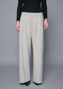 23 LUCY BAGGY TROUSERS / SOFT FLANNEL SUITING - C15