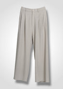 23 LUCY BAGGY TROUSERS / SOFT FLANNEL SUITING - C15