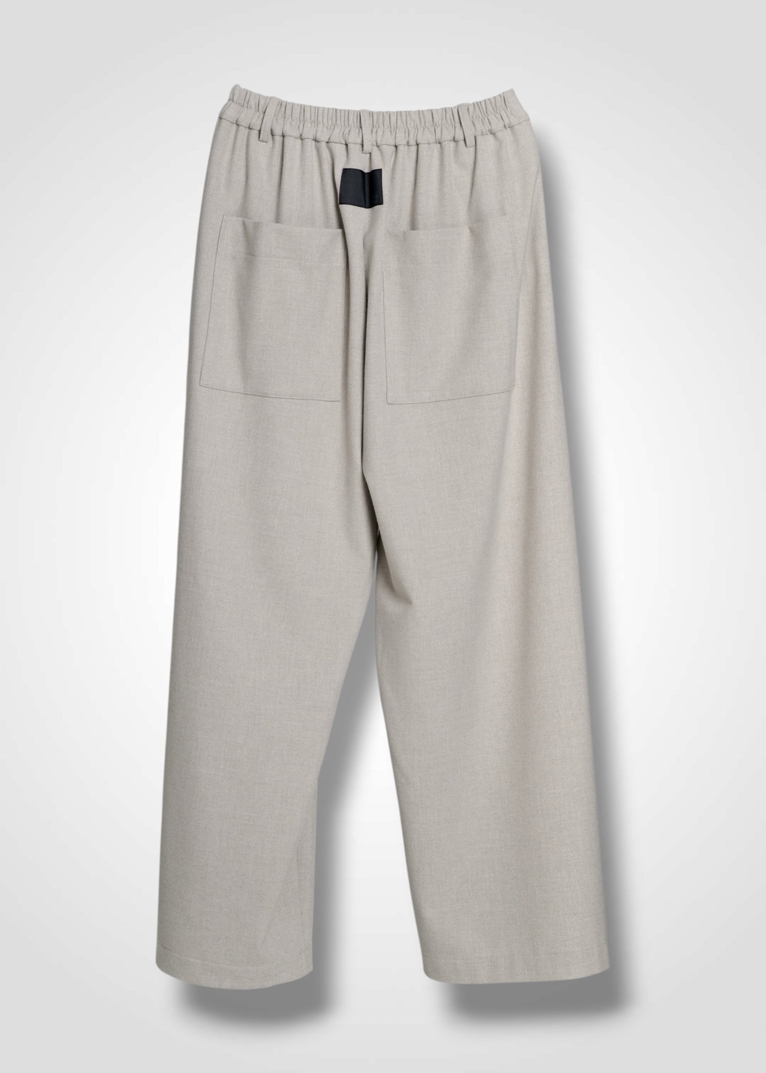 23 LUCY BAGGY TROUSERS / SOFT FLANNEL SUITING - C15