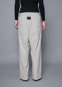 23 LUCY BAGGY TROUSERS / SOFT FLANNEL SUITING - C15