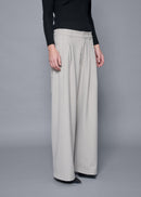 23 LUCY BAGGY TROUSERS / SOFT FLANNEL SUITING - C15