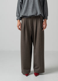 23 LUCY BAGGY TROUSERS / SOFT FLANNEL SUITING - C15