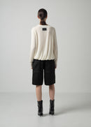 24 NADINE CARDIGAN / CASHMERE SILK SHEER JERSEY - C15