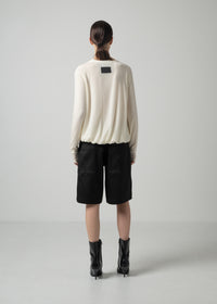 24 NADINE CARDIGAN / CASHMERE SILK SHEER JERSEY - C15