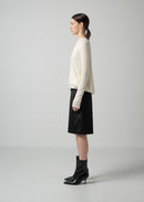 24 NADINE CARDIGAN / CASHMERE SILK SHEER JERSEY - C15
