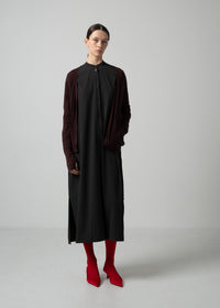 24 NADINE CARDIGAN / CASHMERE SILK SHEER JERSEY - C15
