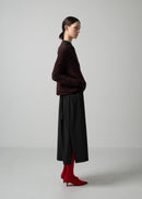 24 NADINE CARDIGAN / CASHMERE SILK SHEER JERSEY - C15