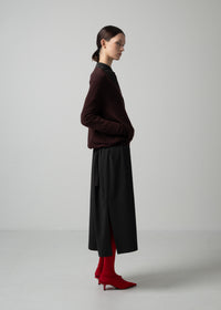 24 NADINE CARDIGAN / CASHMERE SILK SHEER JERSEY - C15