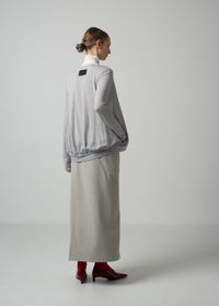 24 NADINE CARDIGAN / CASHMERE SILK SHEER JERSEY - C15