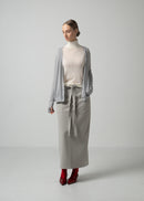24 NADINE CARDIGAN / CASHMERE SILK SHEER JERSEY - C15