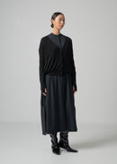 24 NADINE CARDIGAN / CASHMERE SILK SHEER JERSEY - C15