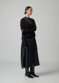 24 NADINE CARDIGAN / CASHMERE SILK SHEER JERSEY - C15