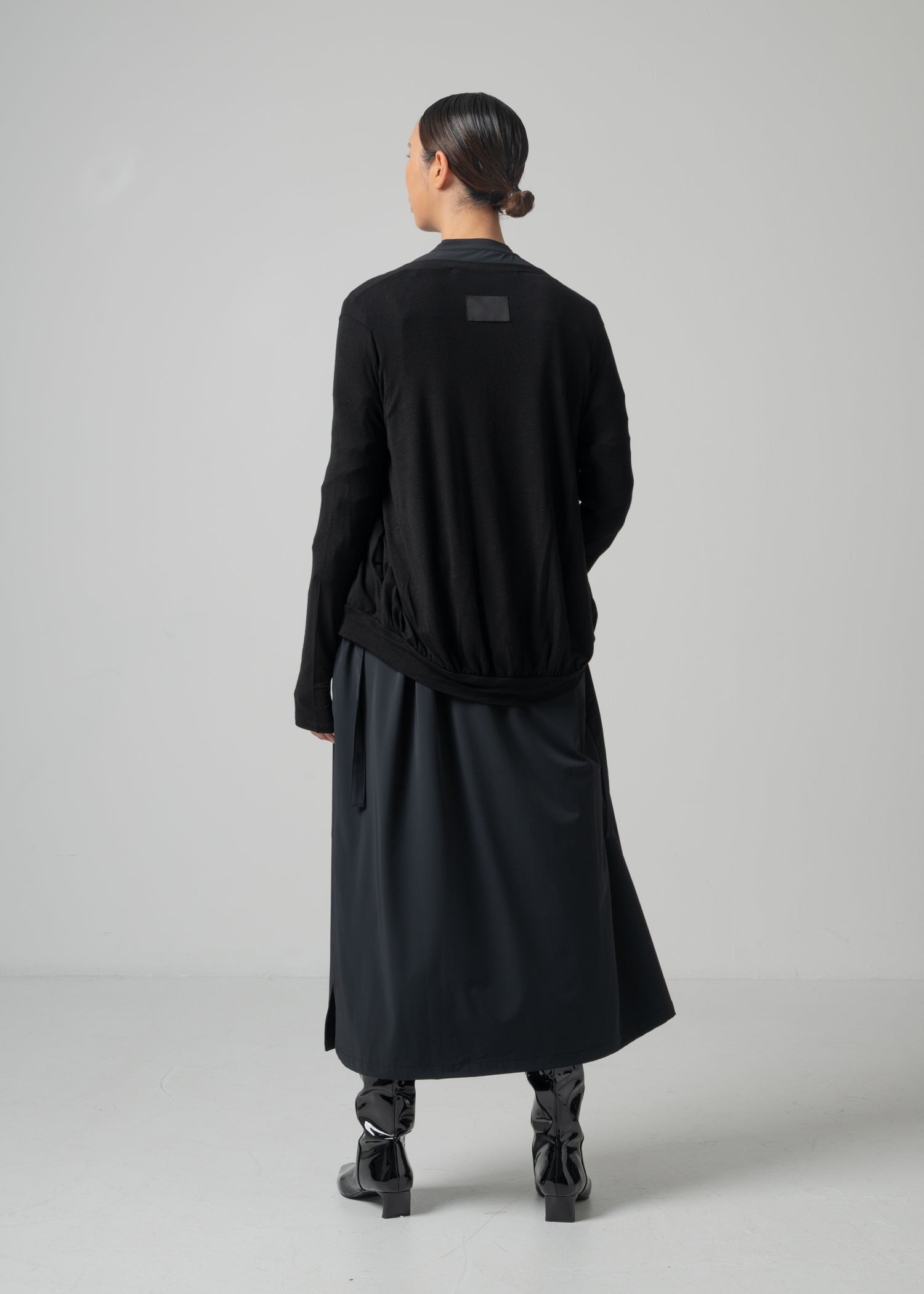 24 NADINE CARDIGAN / CASHMERE SILK SHEER JERSEY - C15