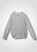 25 NIKA LONG SLEEVE TOP / CASHMERE SILK SHEER JERSEY - C15