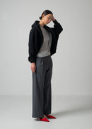 27 NICOLETTE BORERO HOODY / COTTON WOOL BRUSHED TERRY - C15