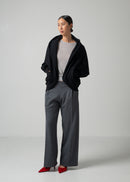 27 NICOLETTE BORERO HOODY / COTTON WOOL BRUSHED TERRY - C15