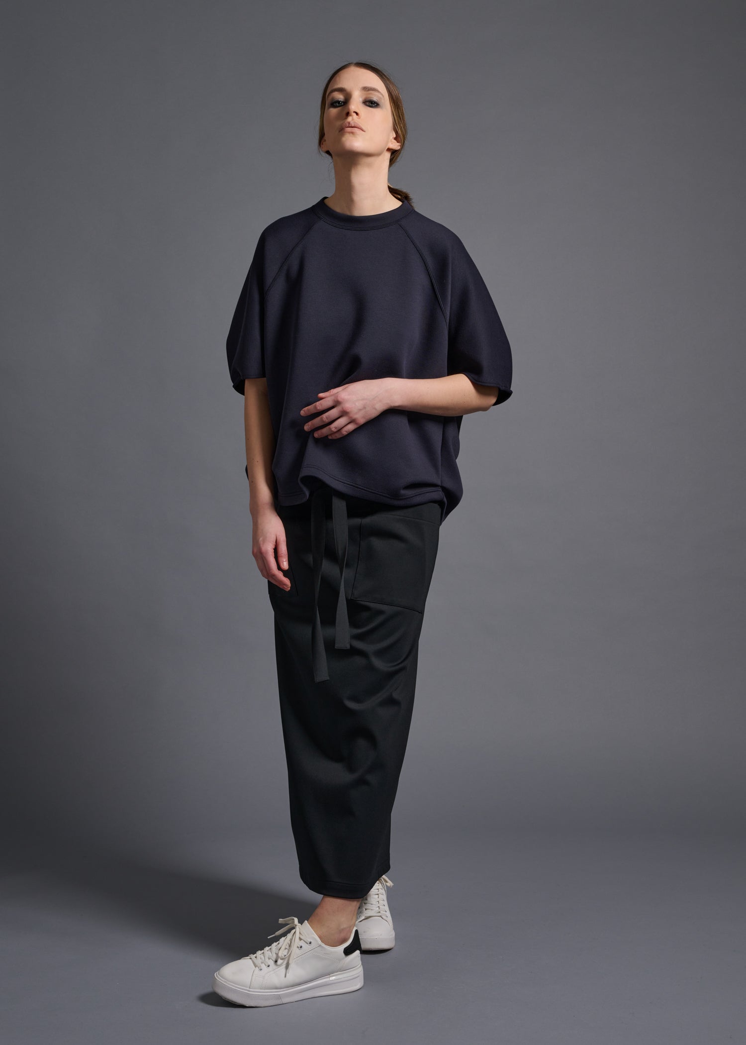 28 HELLEN PENTAGON TOP / AIRLY COCOON TWILL - C13