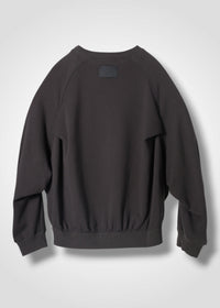 28 LEILA WIDE CUFF SWEATSHIRT / COTTON WOOL BRUSHED TERRY - C15